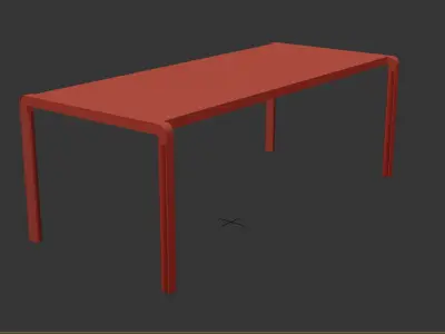 GARDEN TABLE VONDEL 3D model