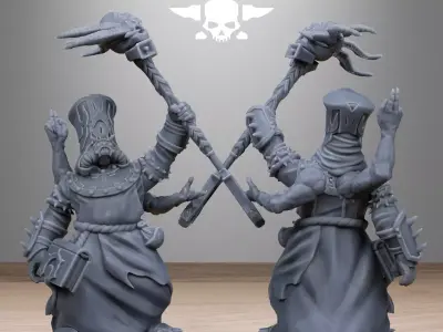 Scavenger Mystics 3D print model