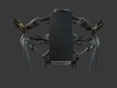 skibidi sword 3D model
