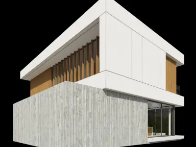 Modern Villa Design 003 3D model