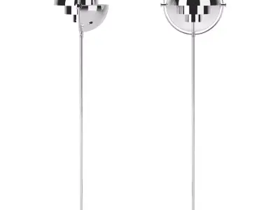 Gubi Multi-Light Floor Lamp 3D model