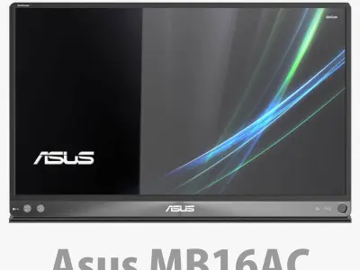 E3D - ASUS ZenScreen MB16AC model 3D model