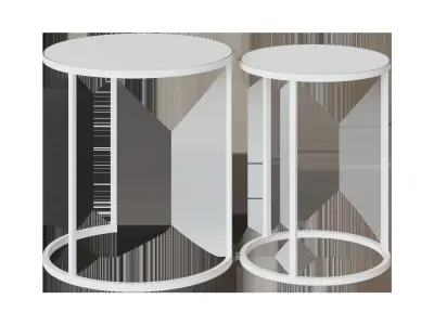 ROUND TABLE SET 50-40 3D model