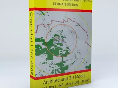 Chernobyl Disaster Area - The Zone 3D model