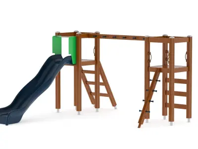 Lappset Activity Tower 19 3D model