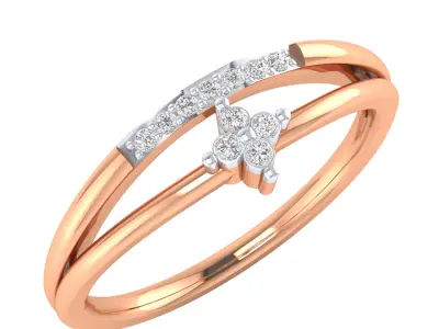 Women Ring Render 3dm STL MTL SLC JCD OBJ FBX Details 3D print model 25