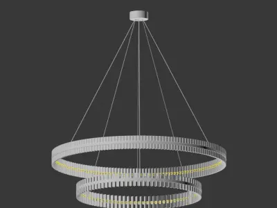 4 Ceiling Light Collection  3D model