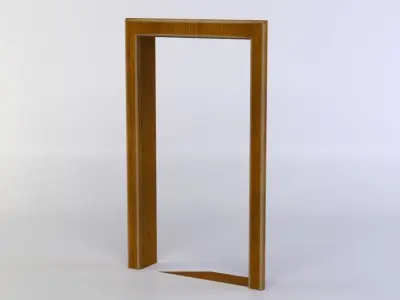 Door frame Low-poly 3D model get