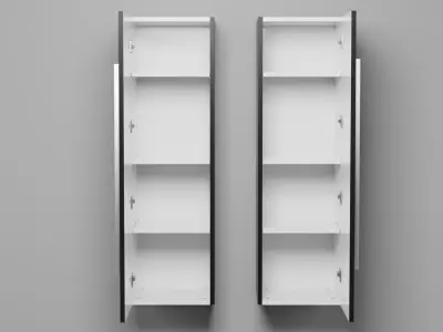 MATARO Bathroom Wall Cabinet by Beliani 3D model