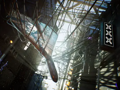 War in the City - Environment UE5 Low-poly 3D model