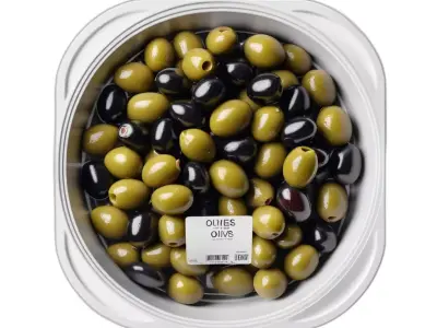 Realistic Olives Container 3D Model Low-poly 3D model