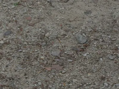 7 Ground-Soil set of concrete eggs 3D model