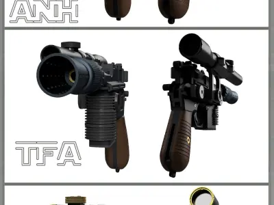 DL44 Hero ANH TFA SOLO 3D print model