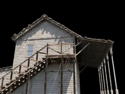 western house 3D model