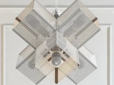 Dax chandelier 3D model