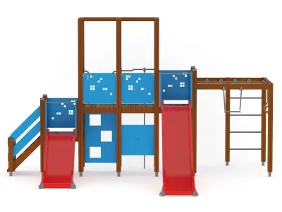 Lappset Activity Tower 02 3D model