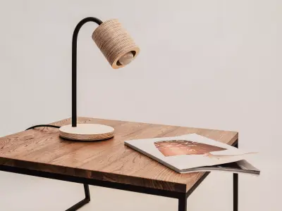 TABLE LAMP C-LIGHT Free 3D print model