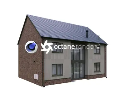 HOUSE PLOT-C3 - octane 3D model