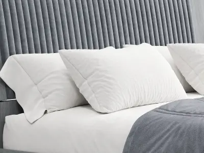 Novecento bed by Neopoliscasa 3D model