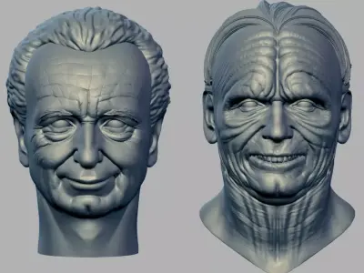 Palpatine and Lord Sidious STAR WARS 3D model