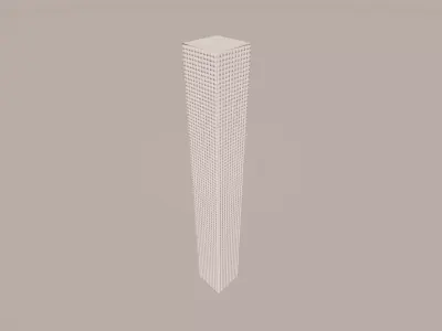 Simple Skyscraper Free 3D model