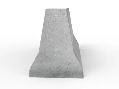 barrier Concrete  3D model