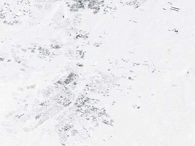 Urumqi China City Landscape 3D Model 3D model