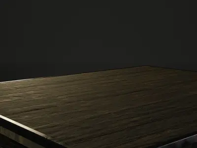 Realistic Table Game-Ready Low-poly 3D model Low-poly 3D model