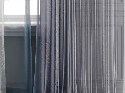 Curtain Set 491C 3D model