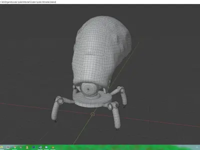 Code Lyoko Monster 3D model