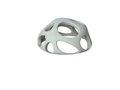 SciFi Cube Object No 52797 Low Poly Shape Low-poly 3D model