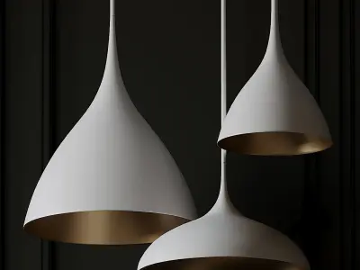 Agnes Pendant By AERIN 3D model