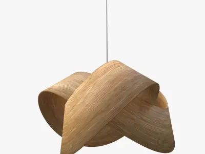 Torus Knot Light Free low-poly 3D model