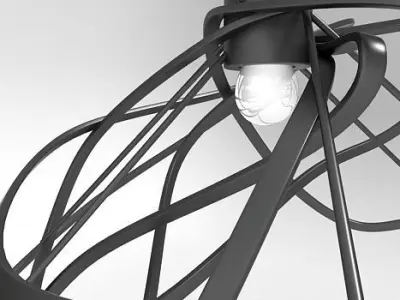 Hanging Lamp Bloom 3D model
