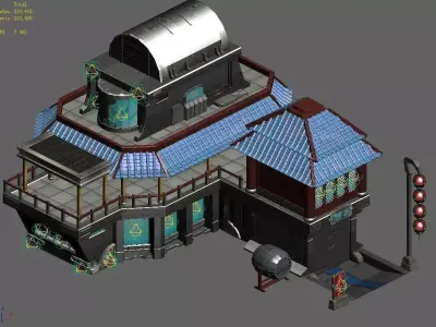 Science Fiction World - Bar 12 3D model