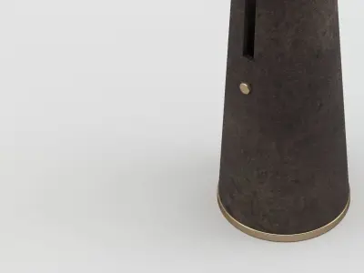 Apparatus Metronome Articulating Floor Lamp 3D model