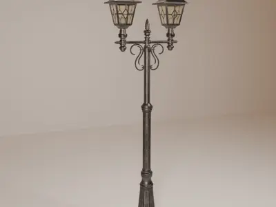 Street lamp 3D model