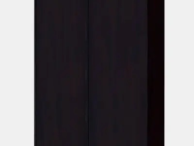 BESTA Storage combination w glass doors Low-poly 3D model