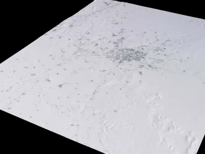 Aleppo Syria City Landscape 3D Model 3D model