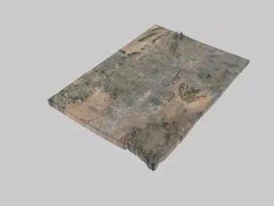 Mesa City Low-poly 3D model