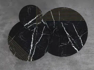 Groove Tables 3D model