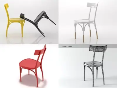 Czech Chair 3D model