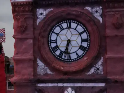 Ghanta Ghar Clock Tower Faisalabad 3D model