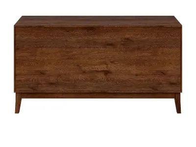 Sideboard With 4 Doors And Adjustable Shelves Low-poly 3D model