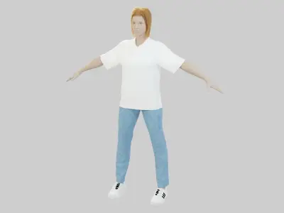 Realistic Woman 3D model