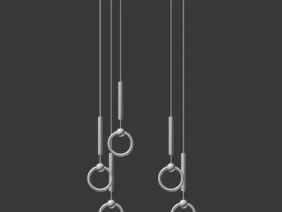 Light Ring Lee Broom 3D model