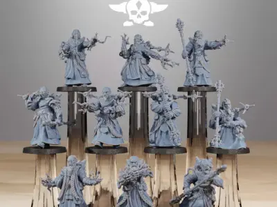 Forager Preachers 3D print model