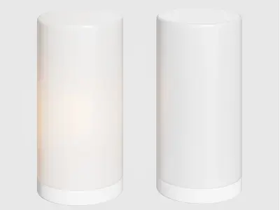 IKEA SOLVINDEN LED table lamps set 3D model