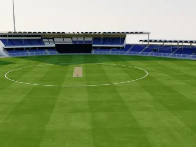 Sharjah Cricket Stadium - UAE 3D model