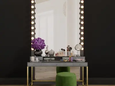 Dressing Table 02 3D model